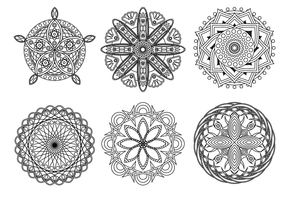 286x200 Mandala Free Vector Art