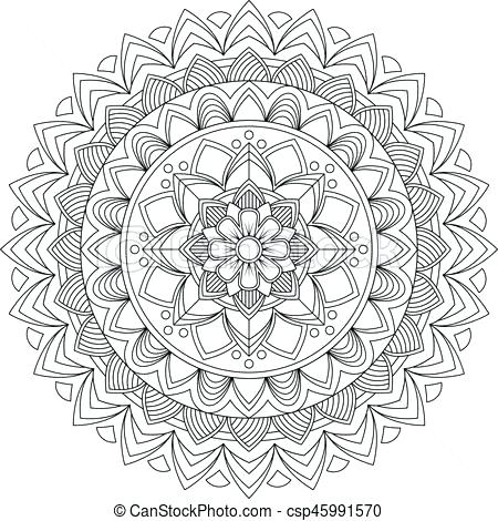 450x470 Mandala Vector Artwork Pattern And Eps Kuapp