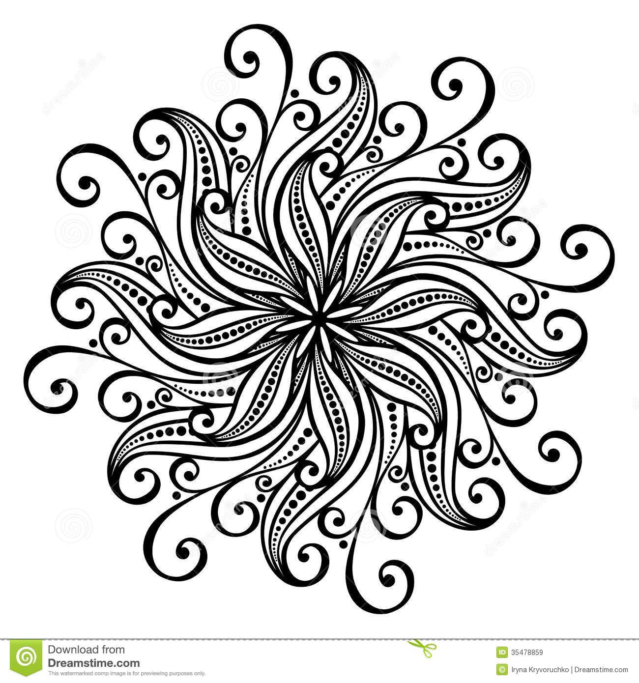 1300x1390 Beautiful Deco Mandala (Vector)