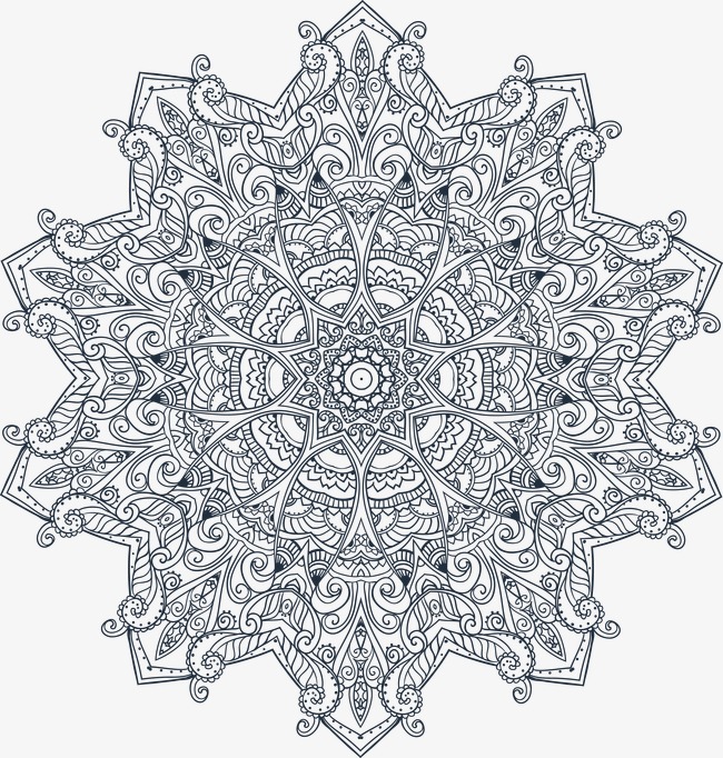 650x682 Vector Mandala, Vector, Decoration, Mandala Png And Vector For