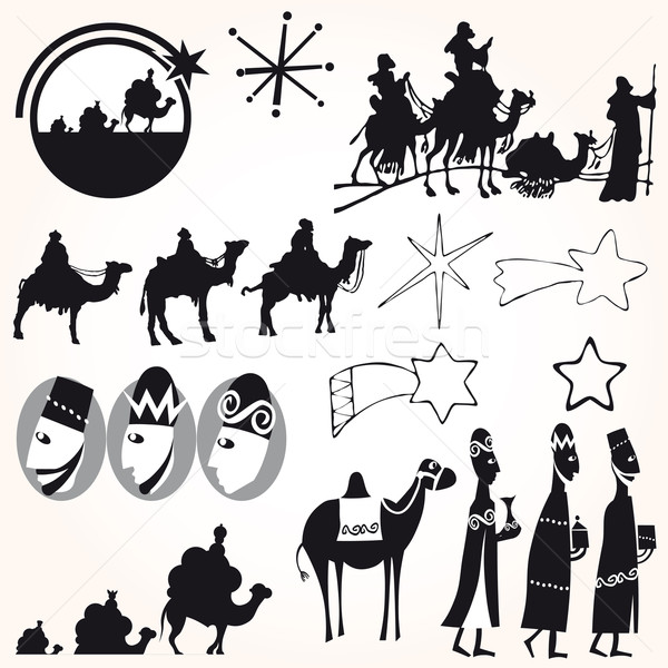 600x600 Illustration Vector. Star Of Bethlehem. Nativity Vector