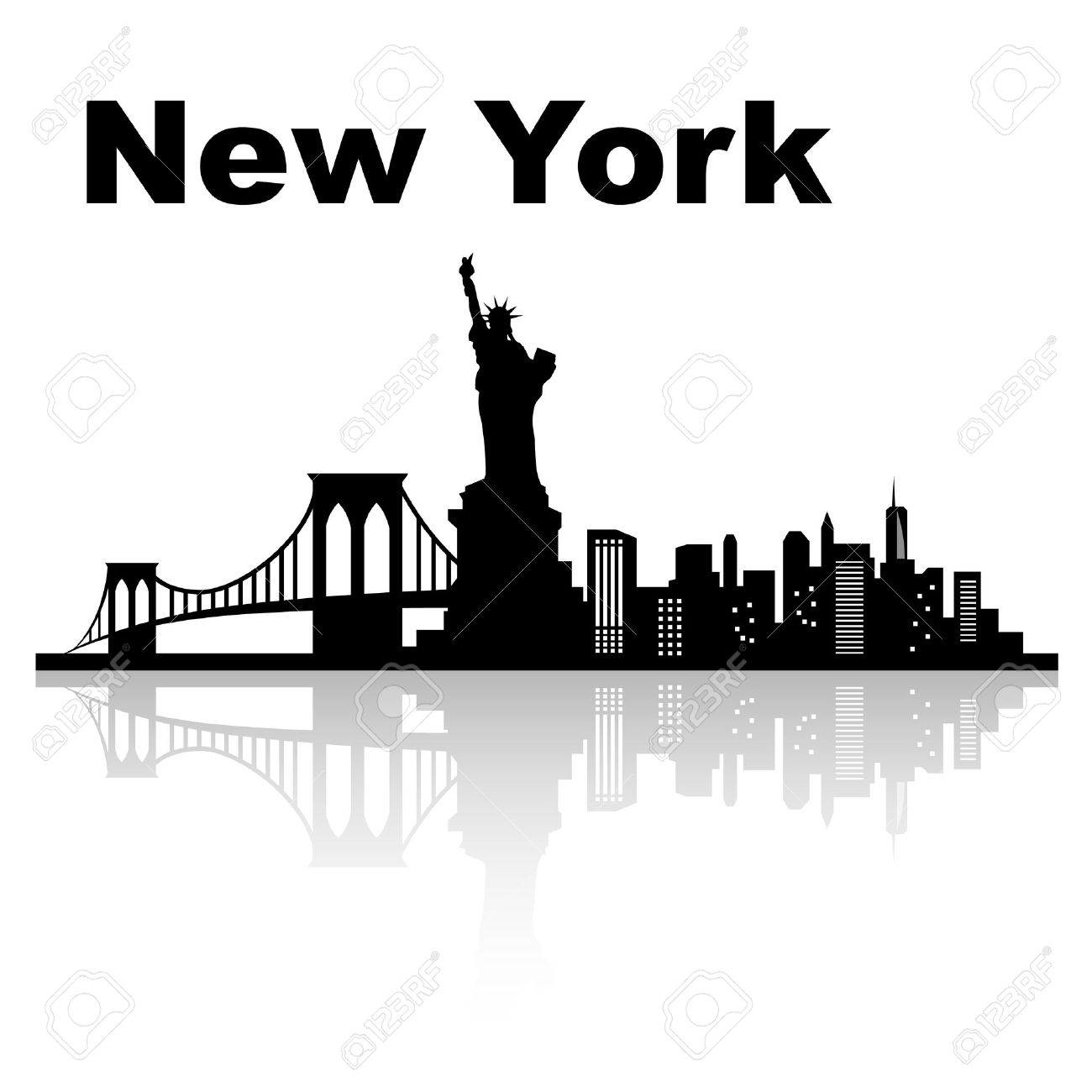 1300x1300 Miami Clipart Nyc Skyline