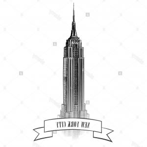 300x300 Stock Illustration New York City Manhattan Skyline Rongholland