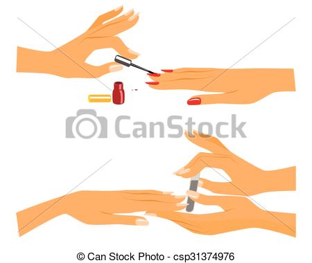 Manicure Vector at GetDrawings | Free download