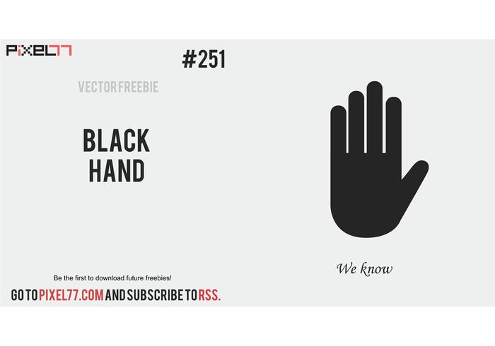 700x490 Negro Vector De La Mano Libre Del Vector En Vecteezy!