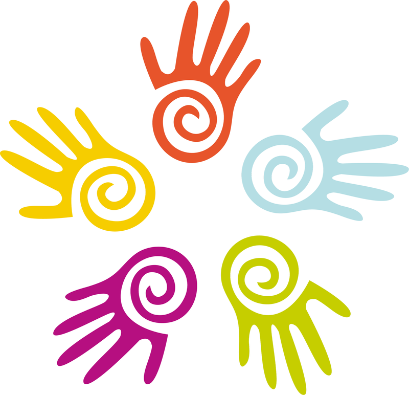 800x772 Vector Hand Prints