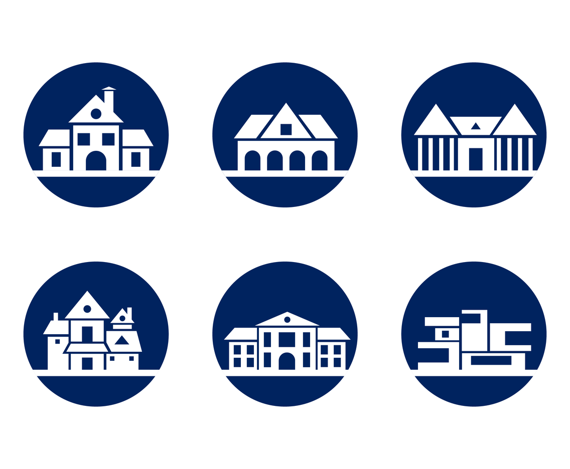 1136x936 Flat Modern Mansion Vector Vector Art Amp Graphics