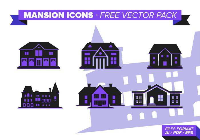 700x490 Mansion Icon S Free Vector Pack