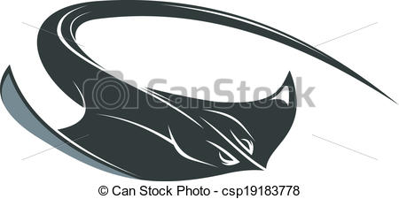 450x225 Manta Ray Clipart Stingray