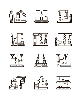 327x400 Page 1 Manufacturing On Curated Vector Illustrations, Stock