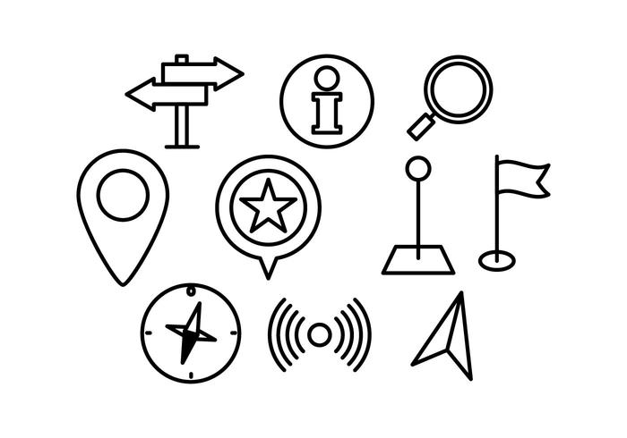 700x490 Map Icon Free Vector Art