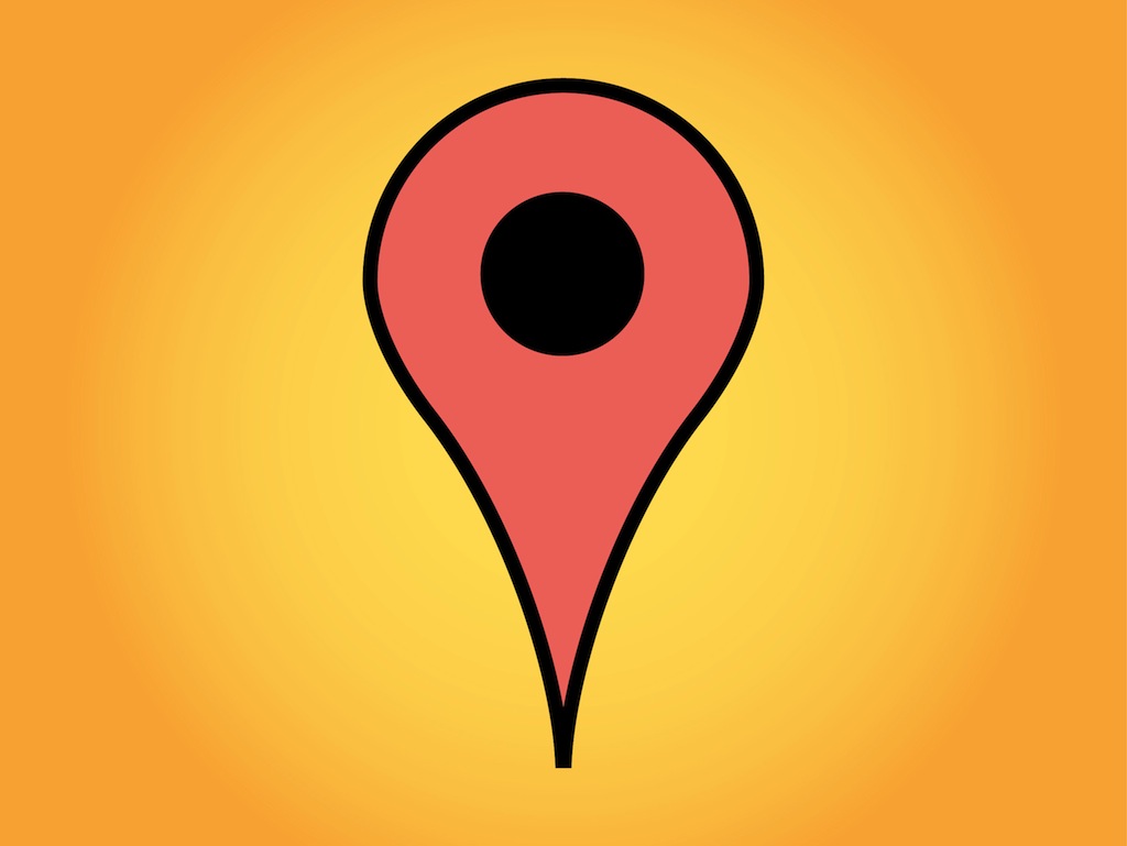 1024x769 Google Maps Marker Vector Art Amp Graphics