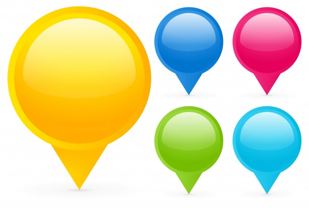 615x413 Map Marker Vector Free Stock Photo