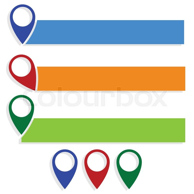 800x800 Map Pin, Map Marker Vector. Arrow, Pointer Icon For Cartography