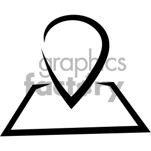 300x300 Royalty Free Navigation Map Marker Vector Flat Icon 405817 Icon