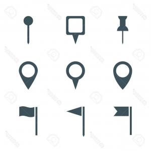 300x300 Photostock Vector Maps And Pins Vector Icons Make Your Own Custom