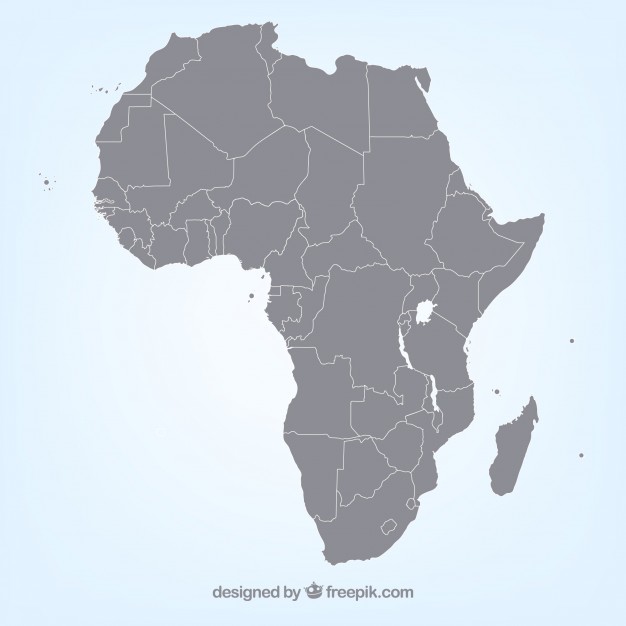 626x626 African Map Vector Vector Free Download