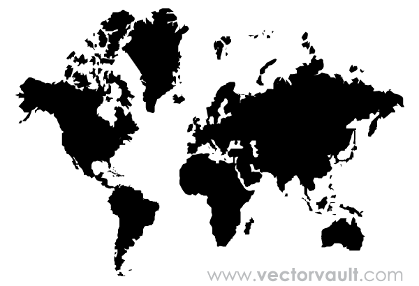 600x410 World Vector Map Image Free Eps For The Home Free