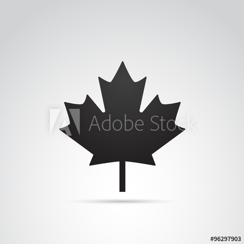500x500 Maple Leaf Vector Art.