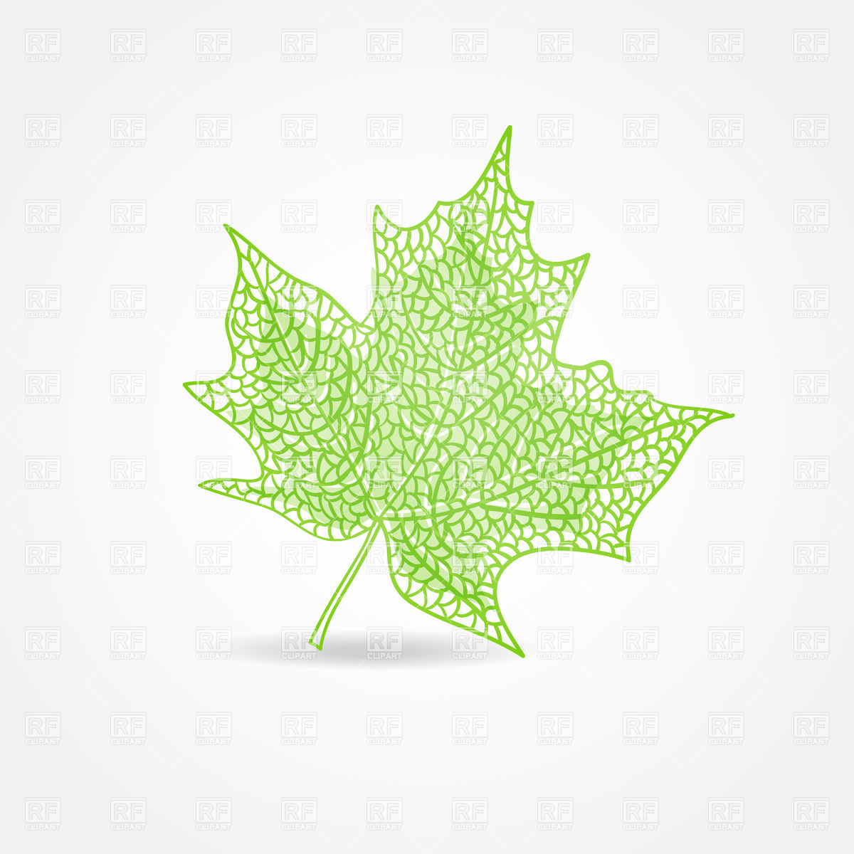 1200x1200 Green Maple Leaf Vector Image Vector Artwork Of Plants And