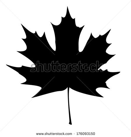 450x470 Maple Leaves Silhouette Clipart