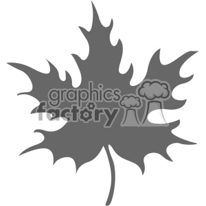 300x300 Royalty Free Maple Leaf Vector 403323 Vector Clip Art Image