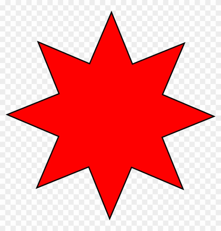 840x880 Eight Rayed Star