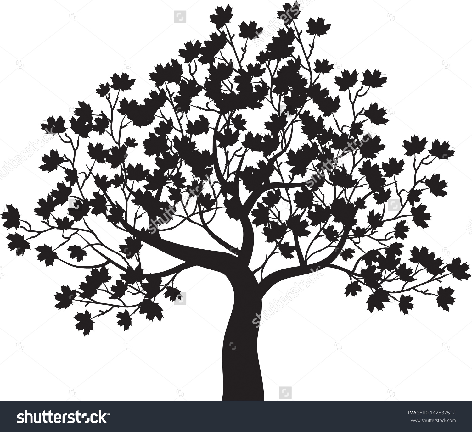 1500x1374 Maple Branch Clipart