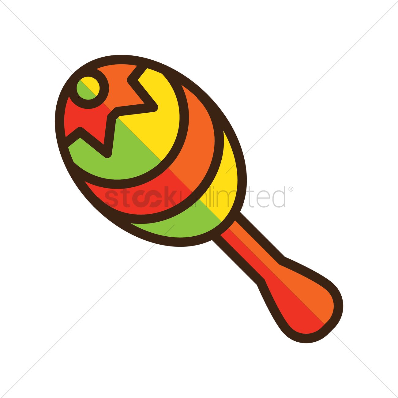 1300x1300 Free Maracas Vector Image