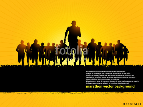 500x375 Marathon Runners Stock Image And Royalty Free Vector Files On