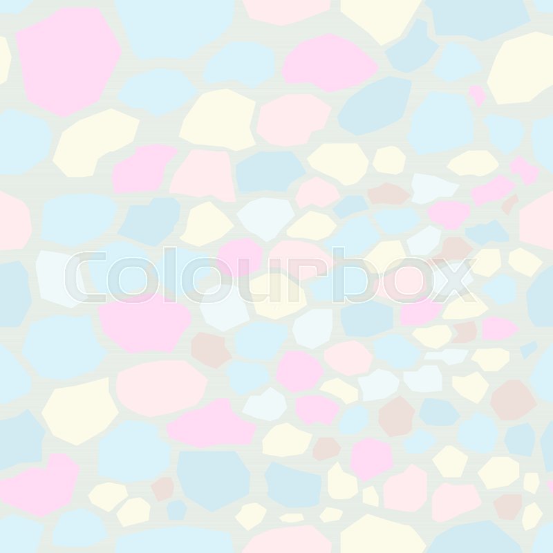 800x800 Seamless Unicorn Marble Pattern. Vector Illustration Stock