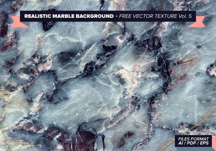 700x490 Realistic Marble Background Free Vector Texture Vol. 5 Free