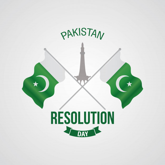 626x626 Pakistan Resolution Day Celebrated In 23 March Vector Premium