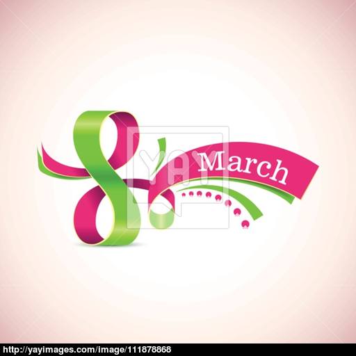 512x512 Vector Happy Womens Day. 8 March. Vector