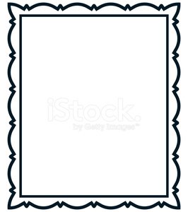 266x300 Marco Vintage Vector Aislado Sobre Fondo Blanco Premium Clipart