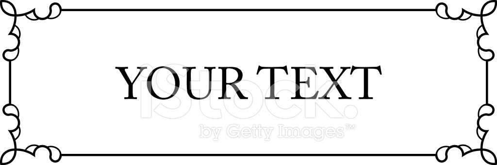 1024x341 Vector Marco Placa De Puerta Fronteriza Stock Vector