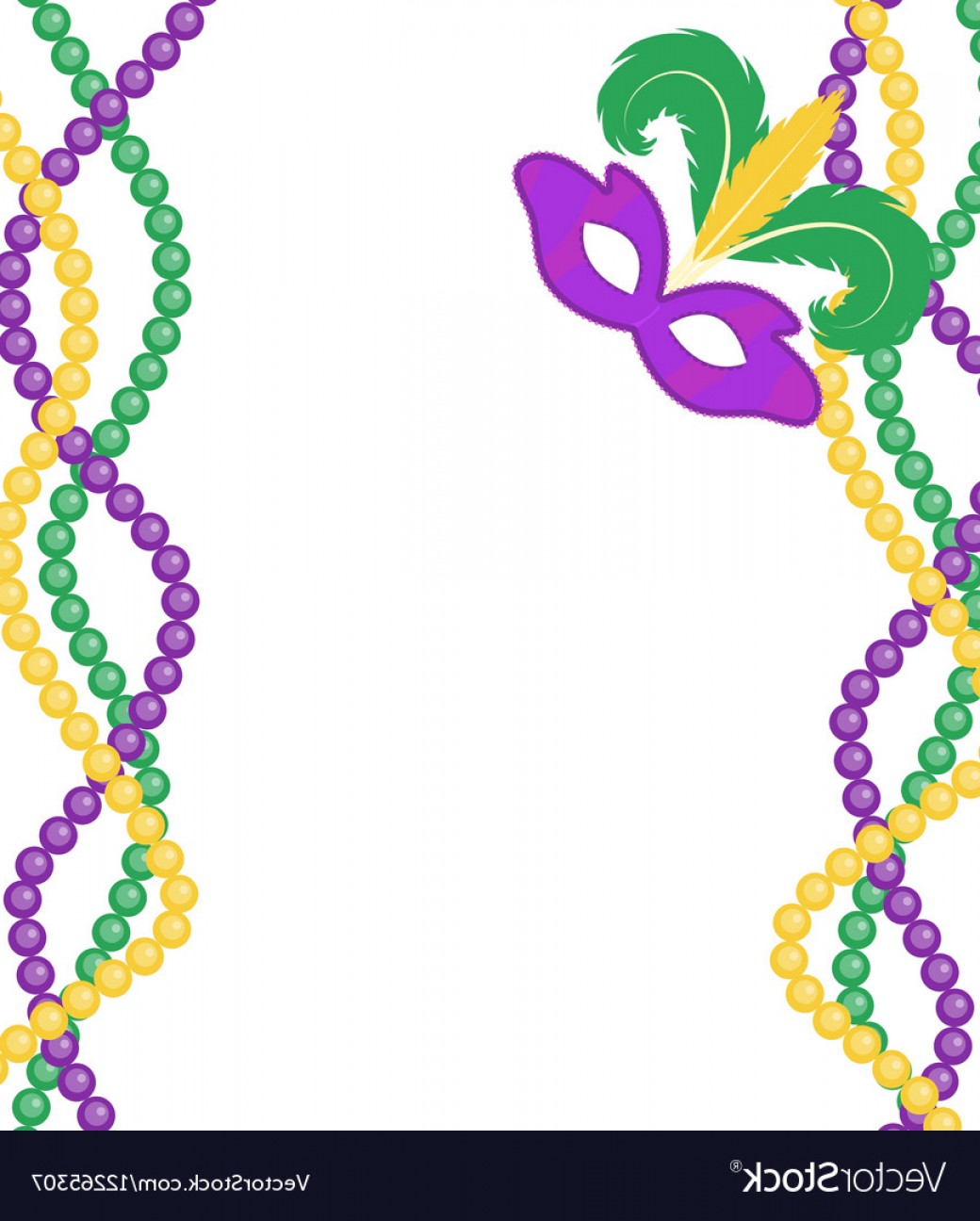 Mardi Gras Beads Vector at GetDrawings | Free download