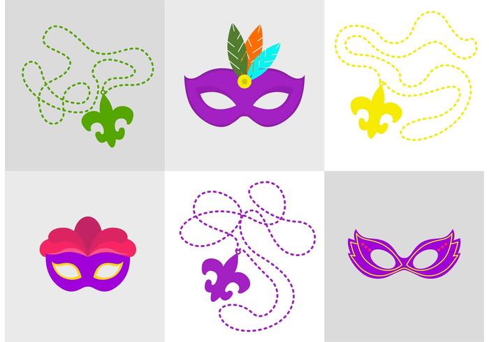 700x490 Mardi Gras Vectors