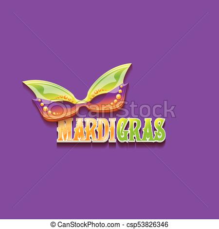 450x470 Vector New Orleans Mardi Gras Vector Background With... Eps Vector
