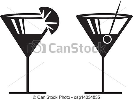 450x338 Margarita Silhouettes . Margarita Or Martini Silhouettes With