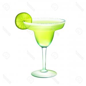 300x300 Photostock Vector Glass Cocktail Margarita Vector Icon