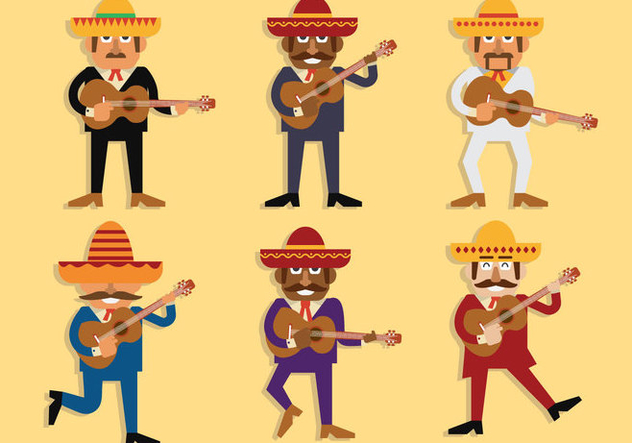 632x443 Mariachi Vector Free Vector Download 391835 Cannypic