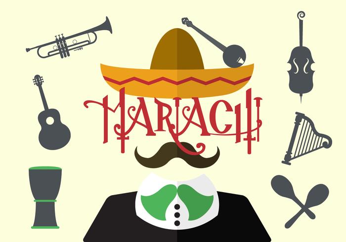 700x490 Vector Illustration Of Mariachi