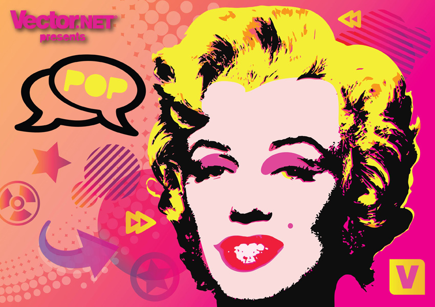 850x600 Marilyn Monroe Vector 1