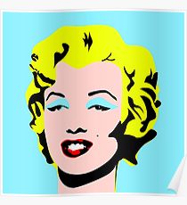 210x230 Marilyn Monroe Vector Design Amp Illustration Posters Redbubble