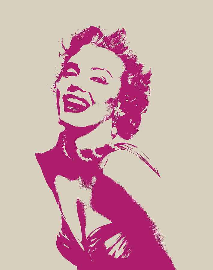 710x900 Marilyn Monroe Vector Pop Art Portrait Mixed Media By Design Turnpike
