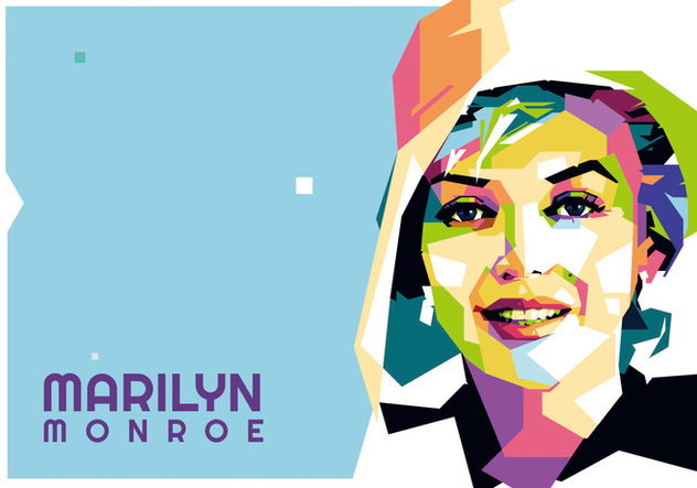 632x443 Marilyn Monroe Vector Wpap Free Vector Download 433857 Cannypic