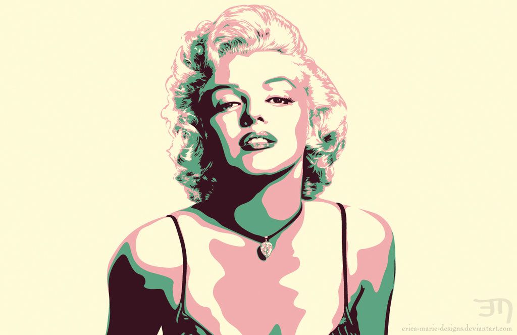 Marilyn Monroe Vector at GetDrawings | Free download
