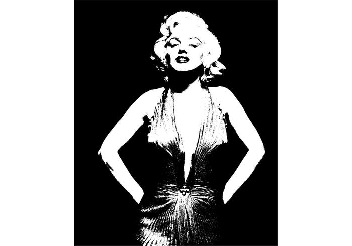 700x490 Marilyn Monroe Portrait