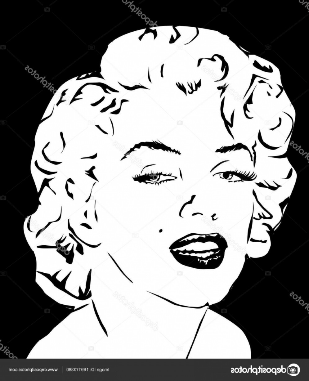 996x1228 Stock Illustration Marilyn Monroe Vector Illustration Arenawp